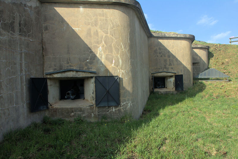 Fort d'Uxegney (Epinal) : casemate de Bourges