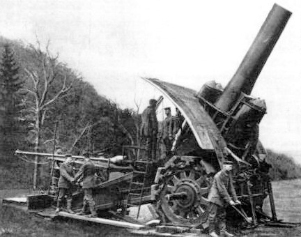 Obusier Krupp de 42 cm "Dicke Bertha"